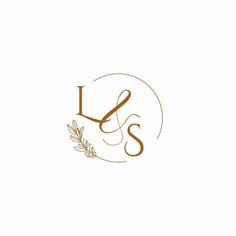 Ls Initial Logo, Ls Logo Design Letter, Ls Monogram, Wedding Initials Logo, Ls Logo, Islamic Design Pattern, Shower Photography, Free Wedding Invitation Templates, S Letter Images