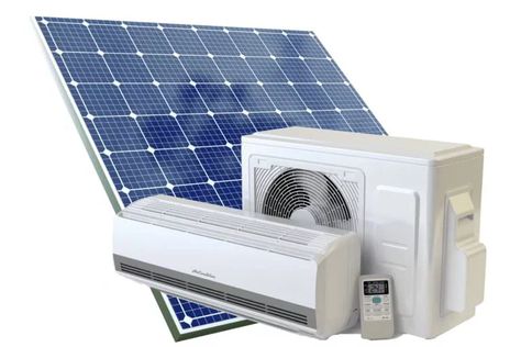 Does a Solar Powered Air Conditioner Really Work? 2 Solar Powered Air Conditioner, Solar Air Conditioner, Electrical Wiring Colours, Solar Ac, Solar Energy Design, Small Wind Turbine, Solar Greenhouse, Solar Thermal, Electric Generator