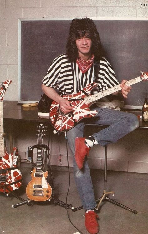 Van Halen 5150, Alex Van Halen, Hair Metal Bands, House On The Hill, David Lee Roth, Guitar Room, Steve Vai, Best Guitarist, Greatest Rock Bands