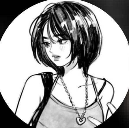 Short Hair Girl Pfp, Short Hair Pfp, Couples Icons Aesthetic, Short Hair Drawing, Instagram Cartoon, Perspective Drawing Lessons, Blank Photo, Anime Cover Photo, Easy Doodles Drawings