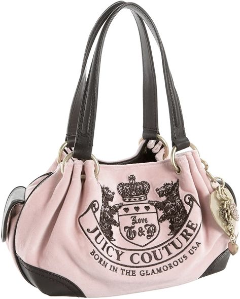 Juicy Couture Purse, Girly Bags, Fancy Bags, Juicy Couture Bags, Pretty Bags, Cute Purses, Cute Bags, 2000s Fashion, Dream Clothes