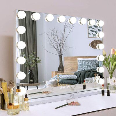 Hollywood Makeup Mirror, Hollywood Vanity Mirror, Hollywood Vanity, Hollywood Lights, Vanity Mirror With Lights, Hollywood Mirror, Shaving Mirror, Lighted Vanity Mirror, Makeup Vanity Mirror