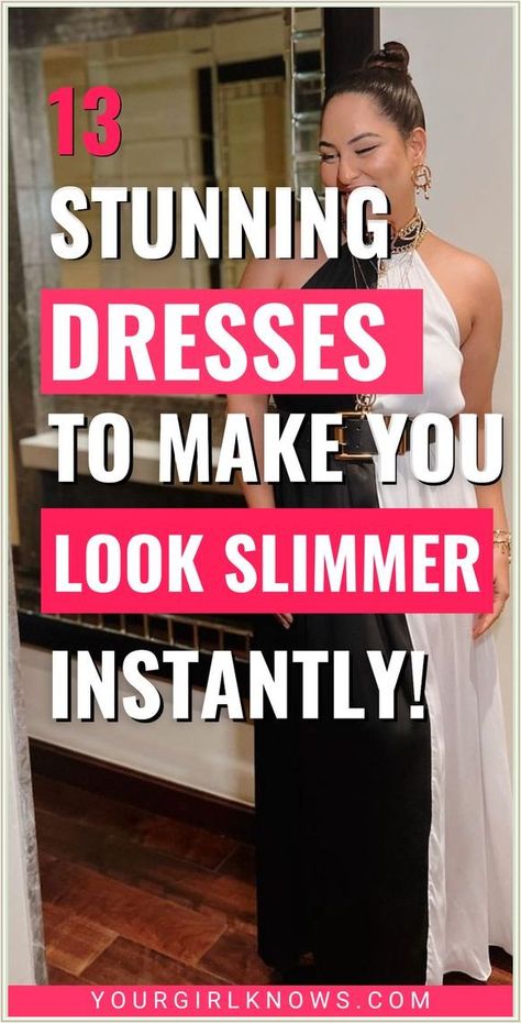 How To Dress To Look Slimmer – Tips & Tricks Dress For Chubby Ladies, Dress For Chubby, What Is Health, Health Plus, Flattering Outfits, Look Plus Size, Curvy Shorts, Daily Health Tips, Hourglass Shape