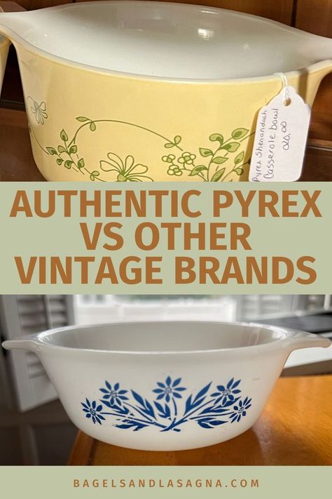 This article about shopping for vintage Pyrex outlines the patterns, such as gooseberry, snowflake and crazy daisies, and dishes that you might have seen in ads and displays a long time ago. It also includes info about mixing bowl sets and the colors, like blue, red, green and yellow, they came in. Crazy Daisies, Pyrex Patterns, Bowl Sets, Pyrex Mixing Bowls, Corning Museum Of Glass, Green Bowl, Turquoise Background, Kitchen Things, Favorite Kitchen