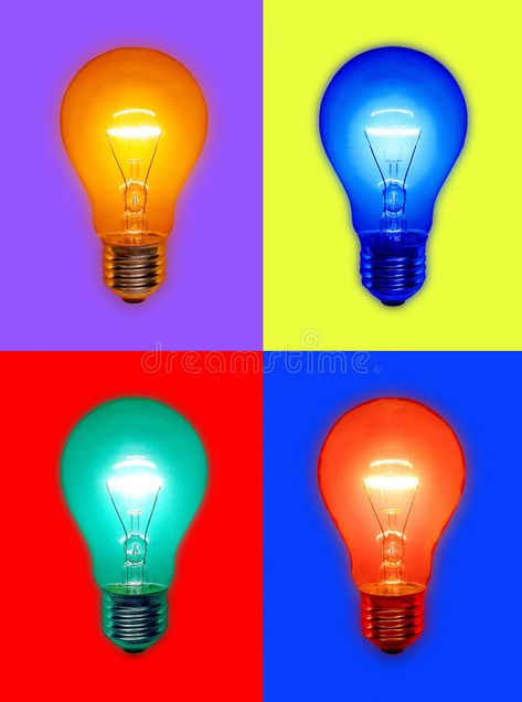 Colored Light Bulbs. Different colored light bulbs on different colored backgrou , #SPONSORED, #Bulbs, #Light, #Colored, #colored, #backgrounds #ad Interior Redesign, Colored Light Bulbs, Colour Contrast, Lightbulbs, Photoshop Effects, Teal Colors, Photo Colour, Light Bulbs, Contrasting Colors