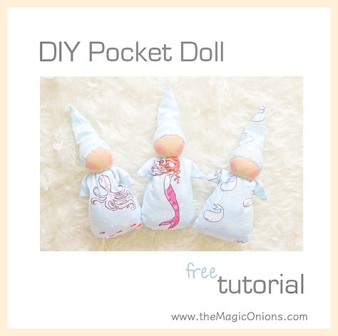 Waldorf Doll Tutorial, Pocket Doll, Waldorf Crafts, Doll Patterns Free, Homemade Dolls, Baby Doll Pattern, Waldorf Education, Waldorf Doll, Tiny Dolls