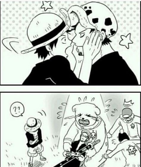 Lawlu One Piece Series, Ace And Luffy, The Pirate King, One Piece Ship, One Piece Funny, One Peice Anime, Mini Comic, Trafalgar Law, One Piece Images