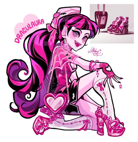 Different Drawing Styles, The Legend Of Sleepy Hollow, Heart Purse, Arte Monster High, Moster High, Monster High Art, Monster High Characters, High Art, Monster High Dolls