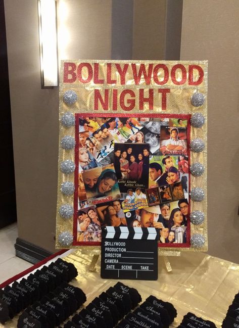 Bollywood Sweet 16 Theme, Bollywood Theme Room Decor, Bollywood Decorations Indian Theme, Bollywood Theme Party Decoration Ideas, Bollywood Theme Decoration, Desi Birthday Party, Bollywood Party Theme, Bollywood Birthday, Bollywood Decorations