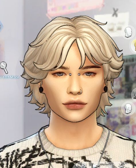 Sims 4 Cc Funny Clothes, Sims 4 Cc Shaggy Hair Male, Sims 4 Cc Mm Tattoos, Sims 4 Eboy Hair Cc, Sims 4 Cc Male Characters, Masc Hair Sims 4 Cc, Sims 4 Cc Nonbinary Hair, Sims 4 Features Cc, Sims 4 Cc Grunge Hair Male