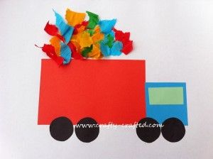 Community Workers or Transportation - Could use with book "Trashy Town" Preschool Transportation Crafts, Community Helpers Crafts, Truck Crafts, Community Helpers Theme, Community Workers, Community Helpers Preschool, Transportation Crafts, Transportation Preschool, Transportation Theme