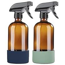 Cleaning Solutions, Glass Bottles, Amber, Essential Oils, Spray, Plants, Glass