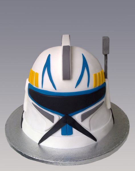 Star Wars Cakes, Lego Star Wars Cake, Star Wars Birthday Cake, Star Wars Clone, Star Wars Cake, Childrens Birthday Cakes, Star Wars Birthday, Star Wars Party, Boy Birthday Cake