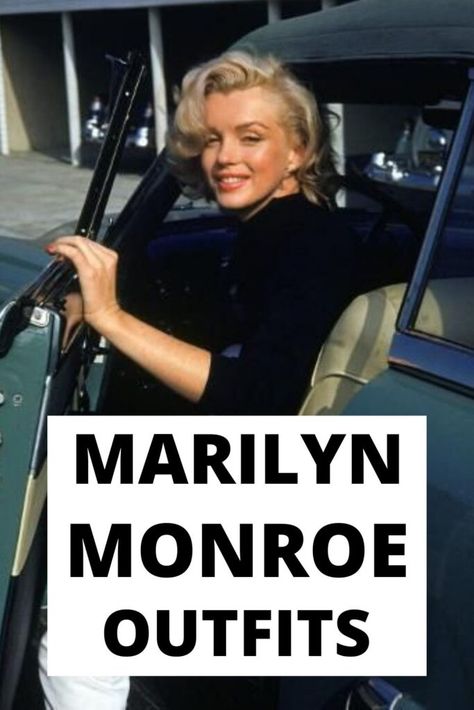 Marilyn Monroe 60s, Marylin Monroe Style Outfits, Marilyn Monroe Natural, Marylyn Monroe Outfits, Modern Marilyn Monroe Style, Marilyn Makeup Tutorial, Diy Marilyn Monroe Costume, How To Dress Like Marilyn Monroe, Marilyn Monroe Capsule Wardrobe