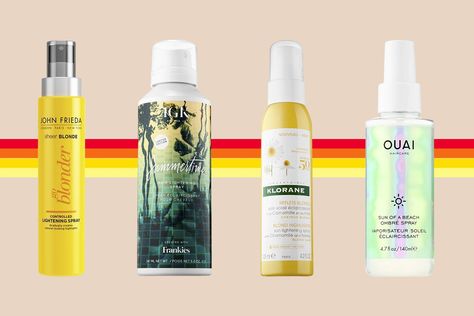 We Tried the 2018 Versions of Sun-In Hair Sprays Sun In Hair, Hair Lightening Spray, Ouai Hair, How To Lighten Hair, Diy Sprays, Hair Art, Messy Hairstyles, Hairstyles With Bangs, Mens Hairstyles