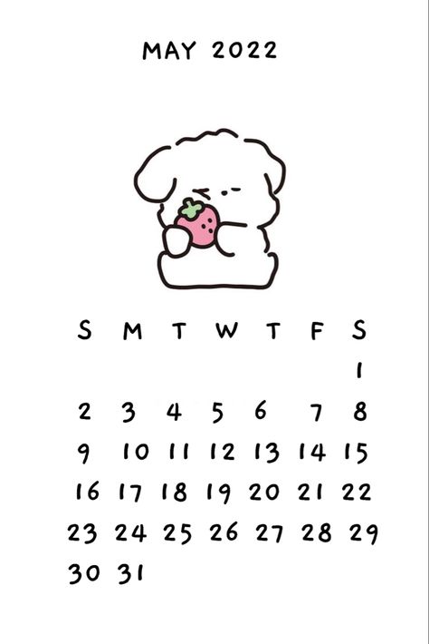 Calendario 2022 Aesthetic, Cute Calendar 2022, Calendario Cute, Cute Calendar Ideas, Calendar Template Aesthetic, Calendario Aesthetic, Green Icons Aesthetic, Cute Calendars, Aesthetic May