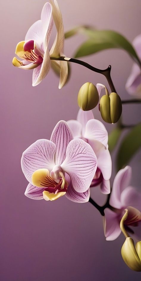 Wallpaper Black Backgrounds, Flower Wallpaper Black, Orchid Wallpaper, Orchid Photography, Orchid Flower Arrangements, Fashion Outfits Dresses, Free Wallpaper Backgrounds, Nature Iphone Wallpaper, Wallpaper Instagram