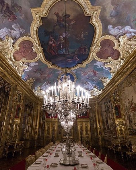 Palace Ceiling, Linderhof Palace, Royal Room, Victorian Townhouse, 3rd Birthday Party, Royal Art, Dream Wall, Minimalist Architecture, Interior Architect