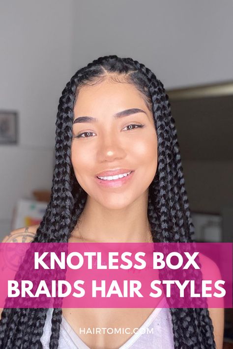 Knotless Vs Regular Box Braids, Brown Jumbo Knotless Braids, Jumbo Knotless Box Braids Parting Map, Knotless Box Braids Medium/large, Jumbo Knotless Box Braids Triangle Parts, Brown Knotless Braids, Brown Knotless, Brown Braids, Jumbo Knotless