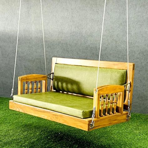 Tea Table Design, Sofa Design Wood, Wooden Swing, Wooden Bed Design, Acrylic Furniture, Wooden Chairs, Porch Furniture, Wooden Swings, Room Ceiling