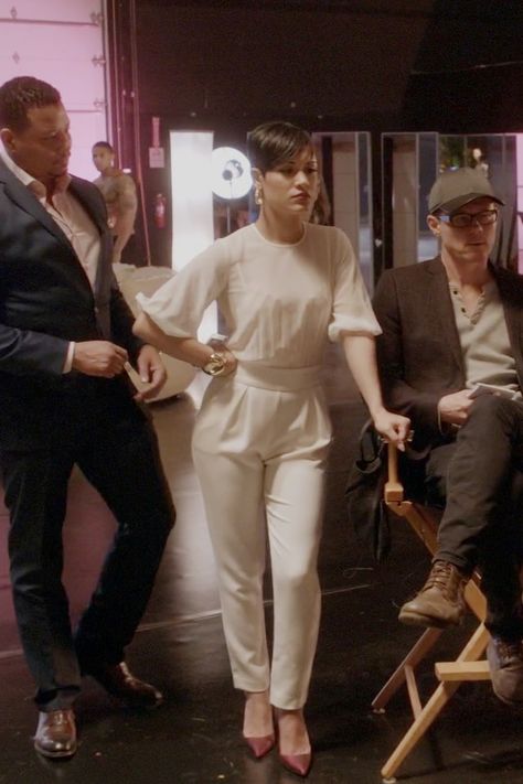 Empire / Lucious / Terrence Howard / Anika / Grace Gealy Anika Calhoun, Grace Gealey, Olivia Pope Style, Marjorie Harvey, Tv Outfits, Terrence Howard, Androgynous Style, Olivia Pope, Rihanna Style