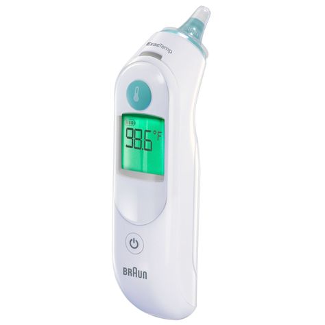 Braun Thermoscan® 6 Ear Thermometer | Braun Healthcare US Baby Shopping List, Baby Tech, Baby Thermometer, Nasal Aspirator, Baby Registry Must Haves, Baby Planning, Digital Thermometer, Newborn Essentials, Baby Registry