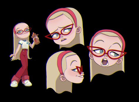 undefined Anna Cattish, Artist Character, Character Designer, Paleo Art, Character Graphic, 캐릭터 드로잉, Art Corner, Big Head, Character Design Animation