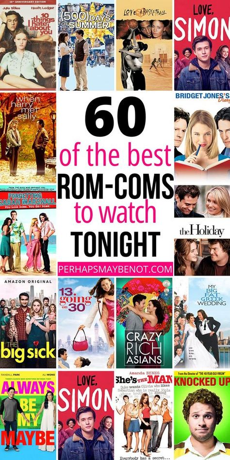 Movie Night Movies, Comedy Movies List, Best Rom Coms, Romcom Movies, Best Romantic Comedies, Movie Lists, She's The Man, Rom Coms, Romantic Comedies