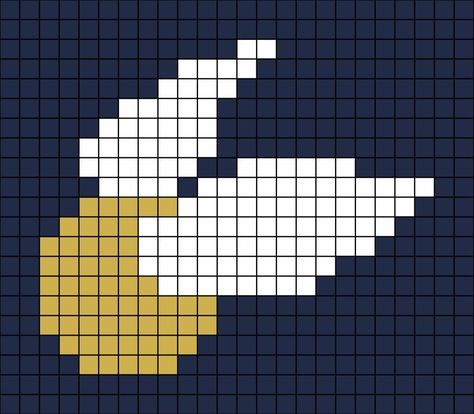 Golden Snitch Cross Stitch, Crochet Grid Patterns Harry Potter, Harry Potter Pixel Art Grid, Harry Potter Alpha Pattern, Pixel Art Harry Potter, Harry Potter Perler Beads, Harry Potter Cross Stitch Pattern, Harry Potter Snitch, The Golden Snitch