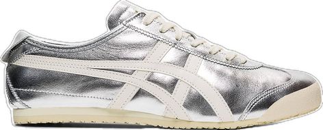 Unisex MEXICO 66 | Silver/Off White | UNISEX SHOES | Onitsuka Tiger Nike Tenis, Sneaker Trends, Tiger Shoes, Cool Sneakers, Best Sneaker, Tiger Mexico 66, Onitsuka Tiger Mexico 66, Mexico 66, Tom Dixon