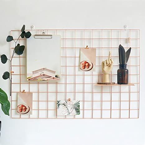 Wall Grid, Picture Organization, Grid Panel, Metal Grid, Wooden Clothespins, Wall Organizer, Photo Grid, Art Organization, Photo Organization