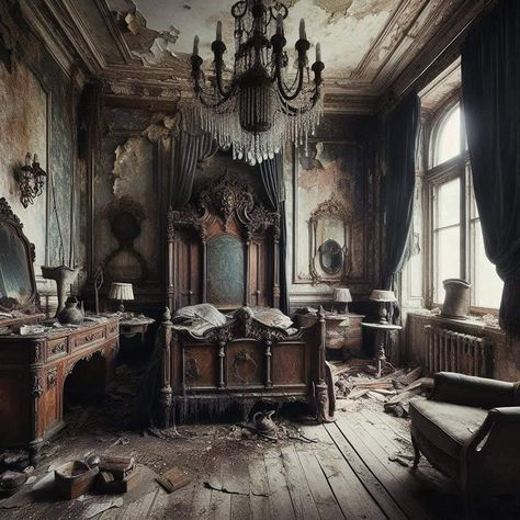 Abandoned Houses Interior, Abandoned Bedroom, Dark Bedroom, Abandoned Houses, Content Creator, Belgium, Interior And Exterior, Follow Me, House Interior