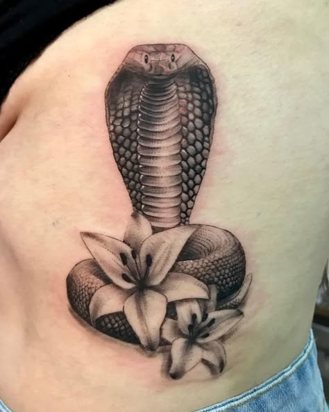 #Tattoos,cobra tattoo Indian Cobra Tattoo, Red Cobra Tattoo, Small Dark Tattoos, King Cobra Tattoo, Ankle Band Tattoo, Monster Animal, Cobra Tattoo, Around Arm Tattoo, Art Inspiration Easy