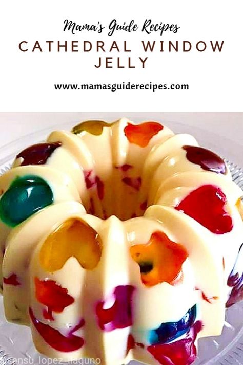 Cathedral Window Jelly is probably the most affordable recipe you can make. Everybody just love this Jello dessert. Ideal to any celebration not to mention you can make it ahead for a hassle free celebration. Jelly Recipes Desserts, Best Ribs Recipe, Jello Mold Recipes, Children Cake, Jello Dessert Recipes, Jelly Desserts, Jello Cake, Gelatin Recipes, Gelatin Dessert