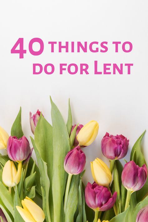 40 ideas for things to do for Lent - HodgePodgeDays Things To Give Up For Lent, Lent Ideas For Adults, Ideas For Lent, Lent Ideas, Passion Week, Lent Recipes, Good Deeds, What To Make, Passover