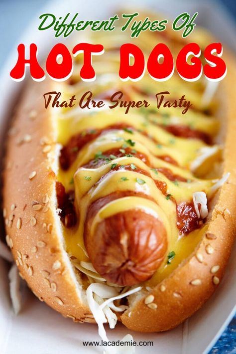 Fajita Hot Dog, Different Types Of Hot Dogs, Hotdogs Recipes Creative, Types Of Hot Dog Styles, Nacho Hot Dogs, All Beef Hot Dogs, Loaded Hotdogs Recipes, Ways To Make Hot Dogs, Simple Hot Dog Recipes