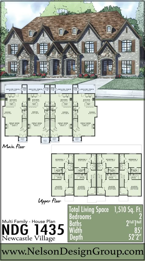 Cute Duplex idea Sims 4 Duplex House, House Concept Art Interior, Multifamily House Plans, Fantasy House Concept Art, Triplex House Plans, Fantasy House Concept, House Concept Art, Town House Plans, Double House