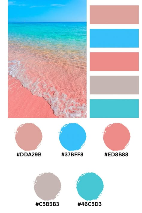 Ocean Color Palette Hex Codes, Colour Pallete With Hex Code, Preppy Color Palette Hex Codes, Colour Pallette With Hex Codes, Summer Hex Codes, Blue Color Palette Hex Codes, Red Hex Codes, Purple Hex Codes, Pink Hex Codes