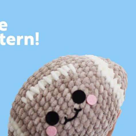 Crochet Football Pattern Free, Crochet Football Pattern, Diy Crochet Hook, Crochet Football, Pink Football, Bears Nails, Crochet Kids, Free Football, Have A Wonderful Day