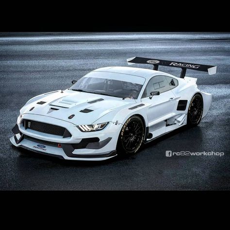 The new Mustang looks good in race trim from GT, GT350 to GT350R. Wide body panels, massive aero and slammed stance all look mean and ready to kill the track Mustang Gtr, Shelby Gt350r, New Mustang, Shelby Mustang, 2015 Mustang, King Cobra, Bmw I8, Nissan 370z, Ford Mustang Shelby