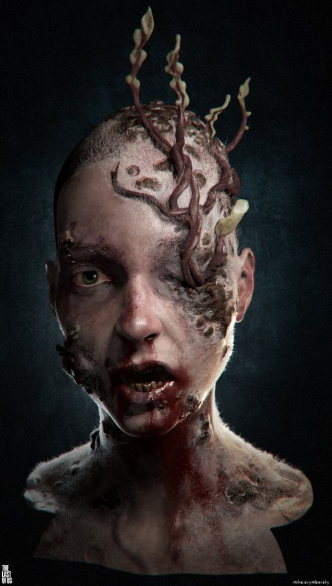 ArtStation - The Last of Us, infected, michael svymbersky Last Of Us Infected, The Last Of Us Infected, Arte Zombie, Zombie Art, Zombie Makeup, 다크 판타지, Art Folder, Film Inspiration, Last Of Us