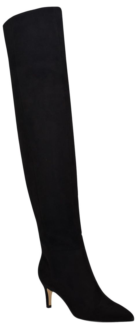 PRICES MAY VARY. Complete your outfit in the Nine West Sensa dress boots. This boot features a stiletto heel, over the knee silhouette and a stylish pointy toe. The Sensa is guaranteed to turn heads! Founded in 1978, Nine West empowers women to take on the world in style, from day to night. Pointy Toe ; Zipper Closure Faux Suede Upper 2.4" heel height Dress Boots, Dress With Boots, Stiletto Heel, Over The Knee Boots, Over The Knee, Nine West, Women Empowerment, Faux Suede, The Knee