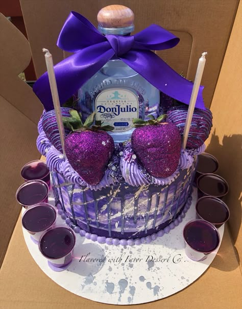 Birthday Cake Drinks Alcohol, Liquor Cakes, Liquor Cake Ideas, 21st Birthday Liquor Cake, Alcohol Birthday Cake For Women, 21st Birthday Cake Hennessy, 21 Birthday Cake, 21st Birthday Alcohol Cake Tower, 21st Birthday Drink Cake