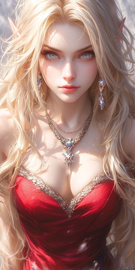 Elves Female Beautiful, Rare Features, Female Elf, Female Character Concept, Anime Cartoon, Arte Fantasy, Digital Art Girl, Beautiful Fantasy Art, Character Portraits