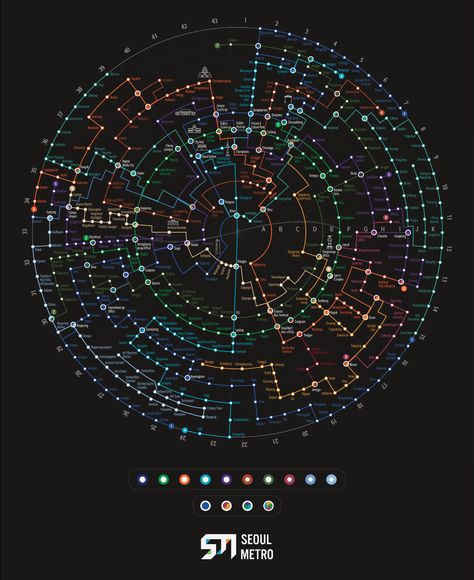 Cool Infographics and Data Visualization | The Jotform Blog Data Vizualisation, Story Brand, Map Abstract, Visual Data, Radial Design, Metro Map, Urban Design Concept, Information Visualization, Data Visualization Design