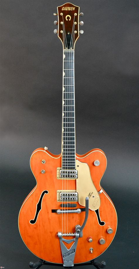 https://www.gbase.com/gear/gretsch-nashville-6120-1964-orange-1 Gretsch Guitar, Gretsch Electromatic, Gretsch Drums, Best Guitar Players, Cheap Guitars, Guitar Photos, Cool Electric Guitars, Guitar Collection, Jazz Guitar