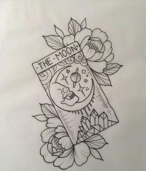 Tarot Card Best Friend Tattoos, Witchy Tarot Card Tattoo, Medusa Tarot Card Tattoo Design, Tarot Card Tattoo With Flowers, Best Friend Tarot Tattoo, Tarot Card Tattoo Drawing, Floral Tarot Card Tattoo, The Artist Tarot Card, Tarot Card Tattoo Design Simple