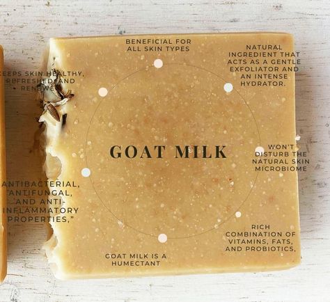 So. Many. Skin. Benefits. Goat Milk Soap Benefits, Goat Milk Benefits, Soap Benefits, Natural Soaps, Health Recipes, Gentle Exfoliator, Skin Benefits, Goat Milk Soap, Milk Soap