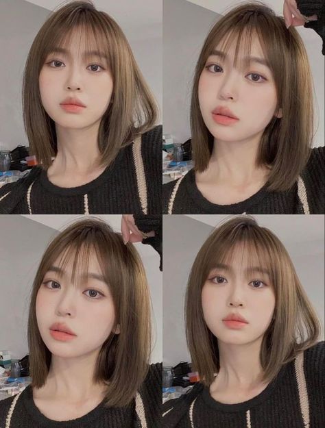 Short Hair Rebonded, Rebonded Hair, The Butterfly Haircut, Pretty Hair Cuts, Ulzzang Short Hair, Butterfly Haircut, Korean Hair Color, Short Hair Tomboy, Hair Inspiration Long