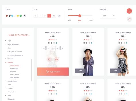 E-Commerce product filter Product Filter Web Design, Simple Web Design, Online Web Design, Filters App, Ecommerce Shop, Basic Cardigan, 1080p Wallpaper, Filter Design, App Template